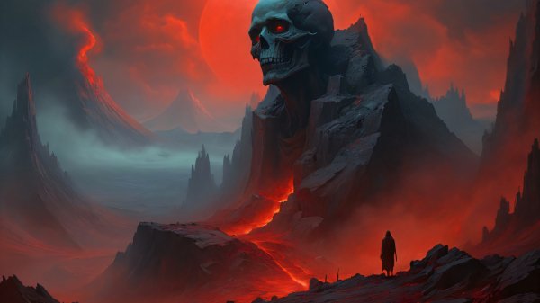 Skull-on-the-hill