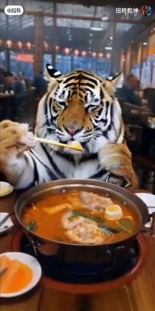 Ничего необычного, просто китайский кот завтракает. Хейтеры