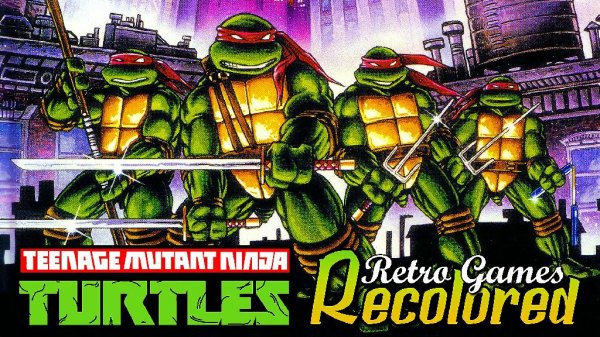 TMNT 8-Bit Recolored