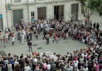 Som Sabadell flashmob - BANCO SABADELL