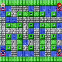 Bomberman Deluxe. The duel (1)