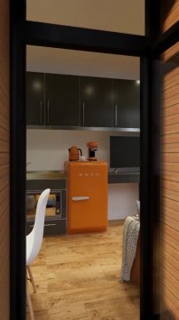 Tiny container house #smallhouse #smallhousedesignidea #inte