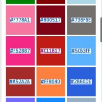 HTML code color 2-001