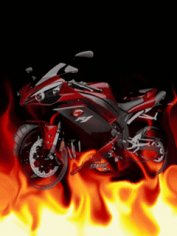 Moto baik fire