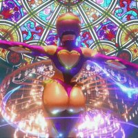 Menat Street Fighter V танцует