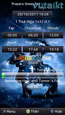 thakir prayertimes v5.07(9) symbian3 ann