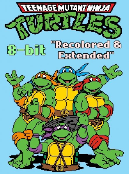 TMNT Recolored & Extended OpenBOR (Windows)