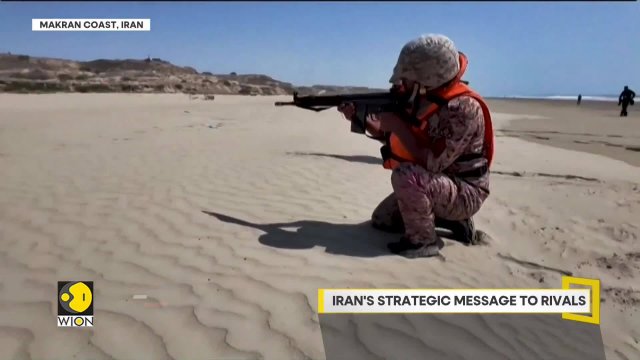 Irans Joint Military Drills Along Makran Coast; Advanced Dro