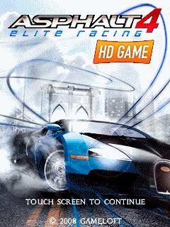 Asphalt 4 Elite Racing 3D HD