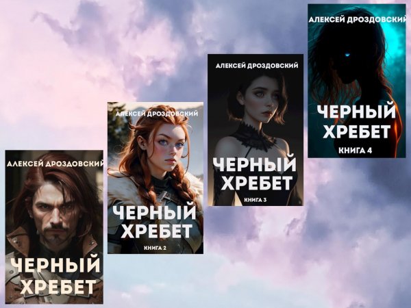 Дроздовский Алексей. Чёрный хребет (Книги 1-4)