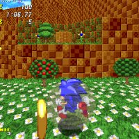 Sonic the Hedgehog. Green Hills in 3D