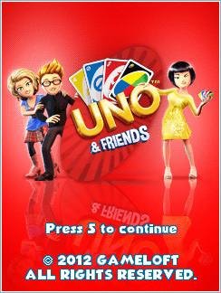 Uno and Friends 128x160