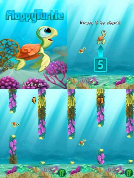 Flappy Turtle 176x208 N72