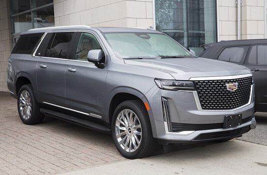 2021 Cadillac Escalade ESV 4WD Premium Luxury in Satin Steel