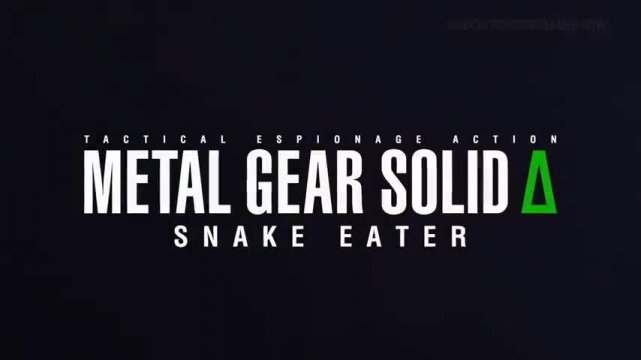 Metal Gear Solid Delta Snake Eater - Trailer