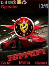 Ferrari car часы