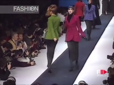 Karl Lagerfeld fall-winter 1992 Tyra Banks