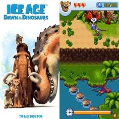 Ice Age-3 Dawn of Dinossaurs 240x400 RUS