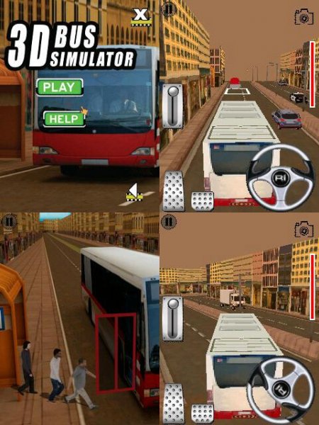 3D Bus Simulator 128x160