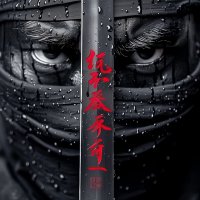 Black-samurai-face-and-katana-221024