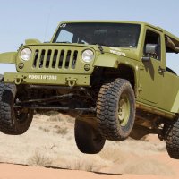 Jeep wrangler летающий