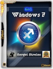 Windows 7 SP1 - 7601 (6in1) Sergei Strelec (x64)