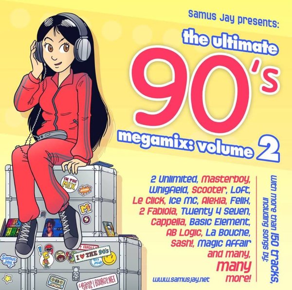 Samus Jay - 90s Eurodance Megamix Volume 2 (Mixed by Samus Jay)