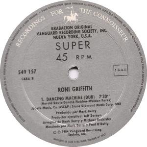 Roni Griffith - Dancing Machine (Dub)