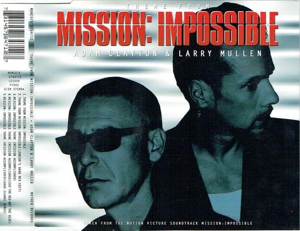 Adam Clayton & Larry Mullen - Theme From Mission: Impossible (Junior's Hard Mix-Edit)