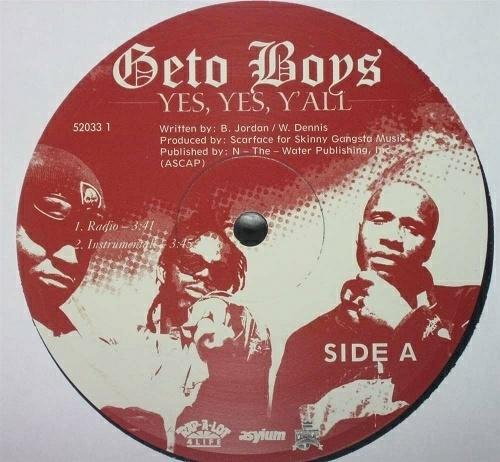 Geto Boys - Yes, Yes, Y`all (radio)