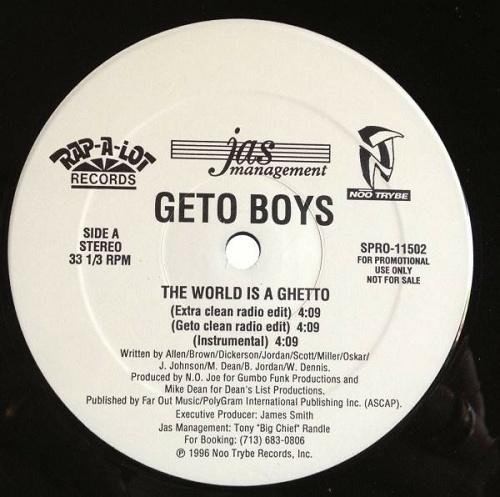 Geto Boys - The World Is A Ghetto (feat. Flaj) (geto clean radio edit)