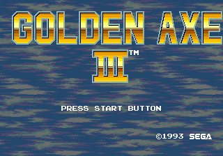 Golden Axe III