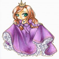 princess chibi commission by april lilyc