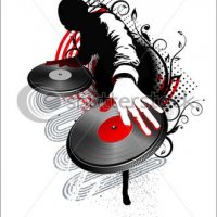 stock-vector-dj-mix-red-14145874