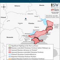 Карта боевых действий в Украине