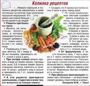 Копилка рецептов