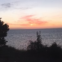 Анапа. Закат над Черным морем