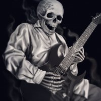 Skull Guitar