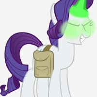 rarity using black magic mlp season 4 by rose5tar-