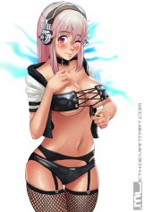 super sonico after party by mleth-da6y6tt
