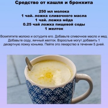 Средство от кашля и бронхита