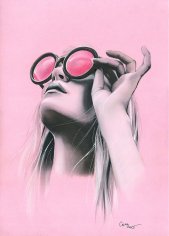 Through the pink glasses by Cora-Tiana on DeviantArt