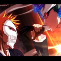 ichigo vs grimmjow collab by tremblaxx a