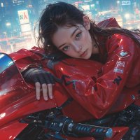 Cyberpunk-girl-motorcycle-sci-fi-4k-wallpaper 598@2@a