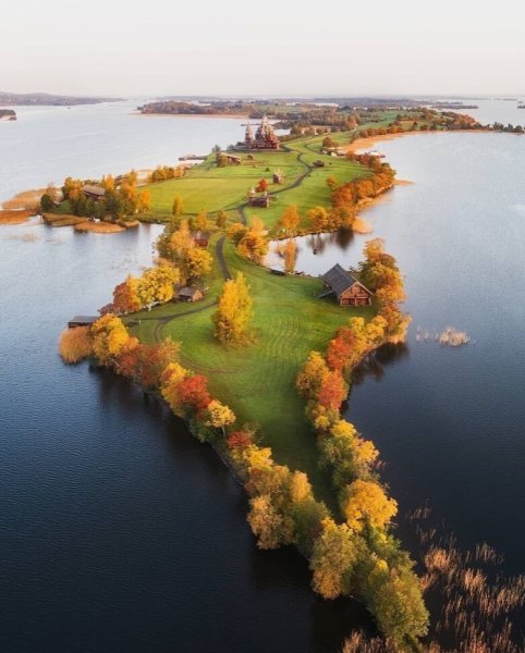 Остров Кижи. Карелия, Россия