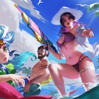 lol-pool-party-zoe-caitlyn-graves-renekton-league-of-legends-