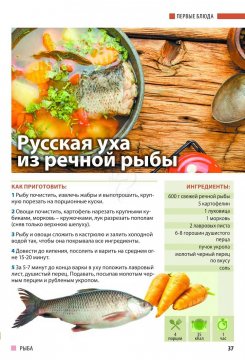 Русская уха из речной рыбы