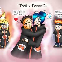 tobi x konan by natalie chan